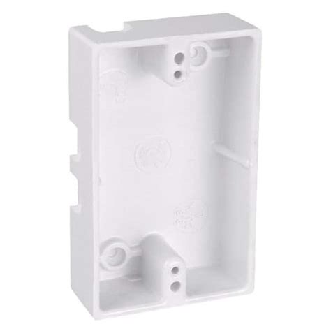 surface mount junction box surface plate|shallow surface mount electrical box.